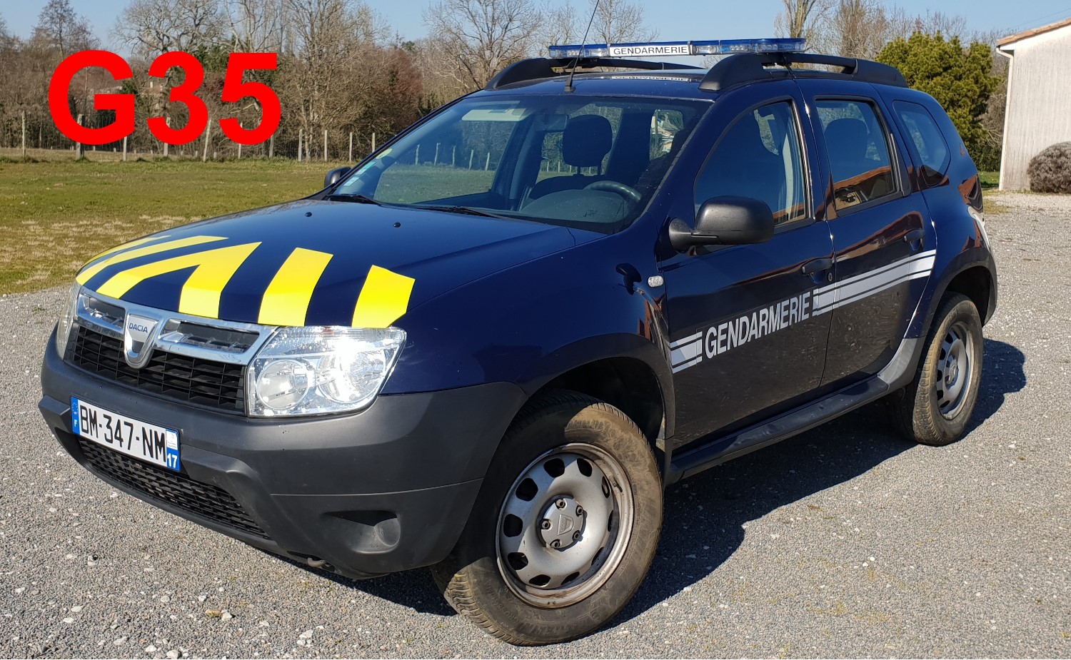 Dacia Duster Gendarmerie